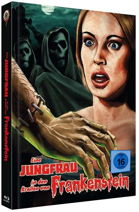 JESS FRANCO Mediabook EINE JUNGFRAU IN DEN KRALLEN VON FRANKENSTEIN BLU-RAY DVD - Bild 1 von 1