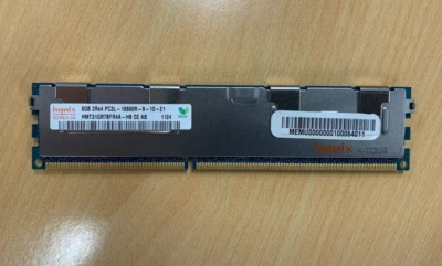 Hynix HMT31GR7BFR4A-H9 8GB DDR3L-1333 PC3L-10600R 2Rx4 ECC Server Memory Module - Image 1 of 2