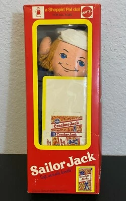 Cracker Jack's Sailor Jack by Mattel 1974 15" Tall  - Imagem 1 de 4