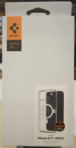 Ultra Hybrid MagFit Case for iPhone 14 Plus MagSafe Compatible White Clear - Picture 1 of 4