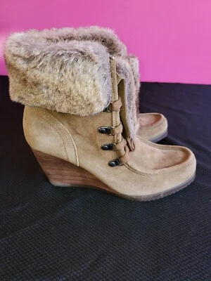 Marc Fisher - Baño - Botas de gamuza marrón - Talla 9M Foto 1 de 4