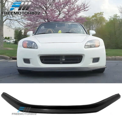 Se adapta a 00-03 Honda S2000 AP1 MDA Track Spec Style parachoques delantero kit divisor de labios PU Foto 1 de 4