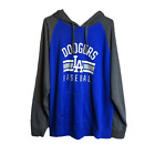 Los Angeles Dodgers Blue & Grey Sweatshirt Hoodie Mens 2XL