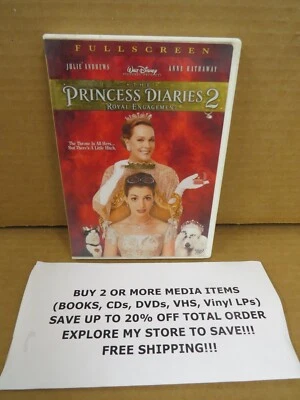 Disney The Princess Diaries 2 Fullscreen DVD  - Image 1 of 4