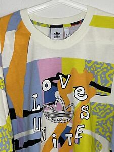 adidas T-Shirt Pride XXL bunt Top