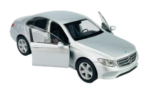 WELLY 2016 MERCEDES-BENZ KLASA E SILVER 1:34 DIE CAST METAL MODEL NEW IN BOX - Picture 1 of 6