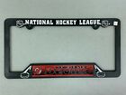 Nouveau Jersey Devils Hockey LNH Plastique Vibrant Rétro Plaque d'Immatriculation Support Cadre