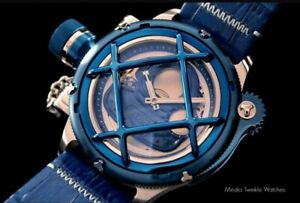 Rare Blue Invicta Nautilus Watch NIB Model 14815  Watch Mechanical