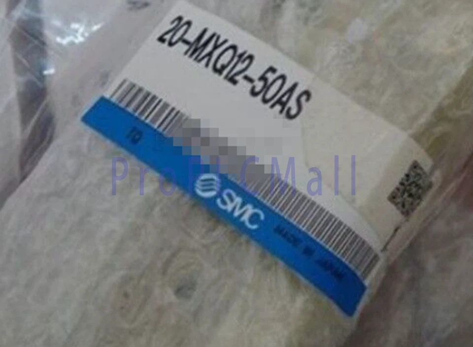 SMC 20-MXQ12-50AS Pneumatic Slide Table Cylinder Copper 20MXQ1250AS