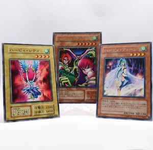 Harpie Lady Sisters 3 Set Ultra Rare RB-09 Yugioh Cards TCG Japanese Konami - Picture 1 of 19