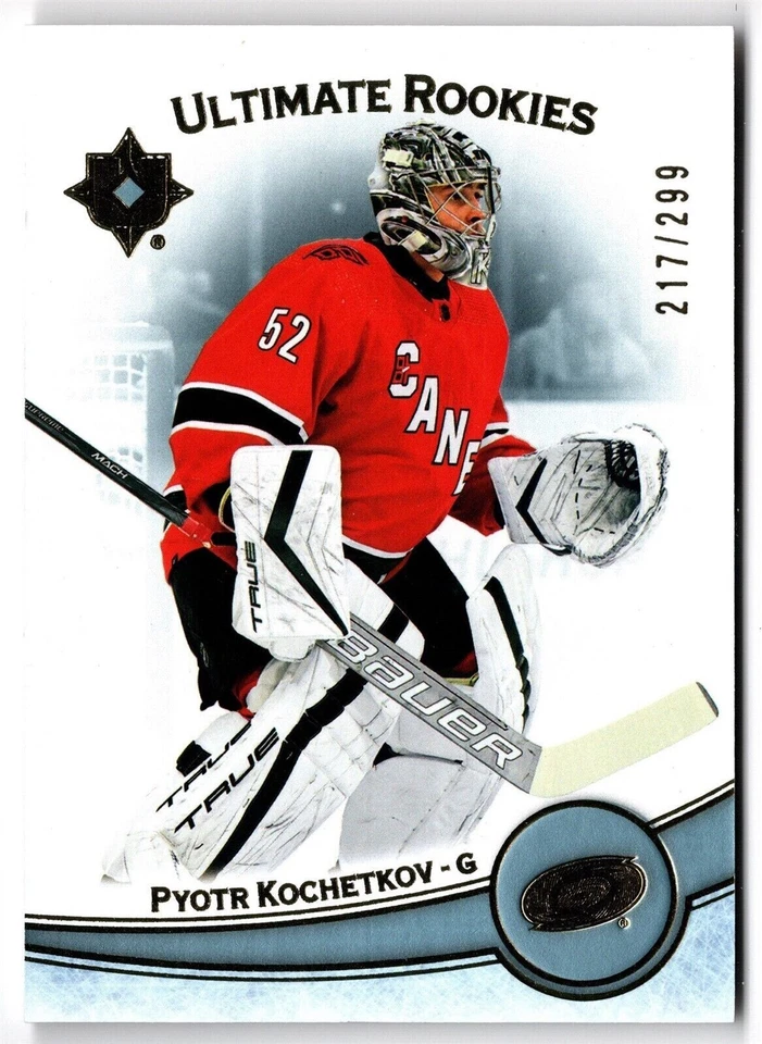 2022-23 Ultimate Collection Rookies PYOTR KOCHETKOV 155 /299 Carolina Hurricanes - Image 1 of 1
