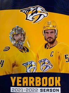 2021-2022 NASHVILLE PREDATORS YEARBOOK PROGRAM STANLEY CUP CHAMPS ? NHL 142 PGS - Picture 1 of 3