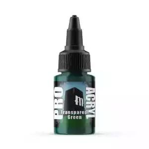 Monument Hobbies Pro Acryl Standard Transparent Green 22ml - Picture 1 of 1