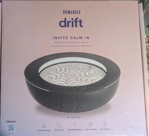 Homedics Drift Meditation Sand Table 16” - Black New - Picture 1 of 6