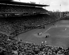 MLB 1934 Chicago Cubs Wrigley Field Game Action  8 X 10 Photo Picture
