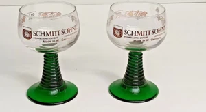 Vintage Schmit & Sohne W. Germany small goblets - Set of 2 - Picture 1 of 5