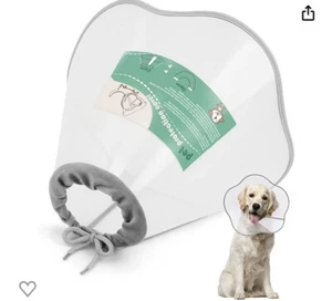 Small Medium Large Dog Cone Recovery Collar After Surgery Pet Protective Collar - Picture 1 of 6