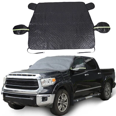 Protector antiescarcha para parabrisas y nieve personalizado para Toyota Tundra 2007-2021 Foto 1 de 4