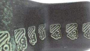 MCM De Colección Japonés Forma Libre Patas IKEBANA Platino Artista Firmado Enorme - Imagen 1 de 16