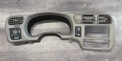 1998-2004 Chevy S10 Blazer GMC Sonoma Jimmy Bravada радио кластер приборной панели ободок OEM - Изображение 1 из 4