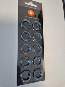 EK Torque HTC-16 Aestetic Rings Pack of 10 (for 16mm hard tube fittings) - BLUE - Afbeelding 1 van 4