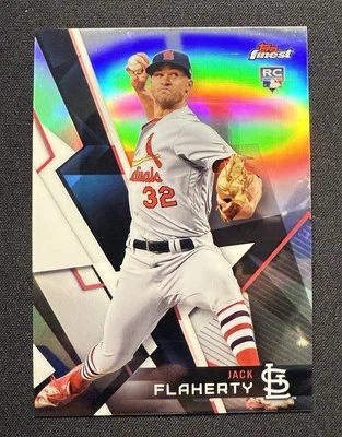 Jack Flaherty-2018 Topps Finest Refractor RC #14 Cardinals - Image 1 of 2