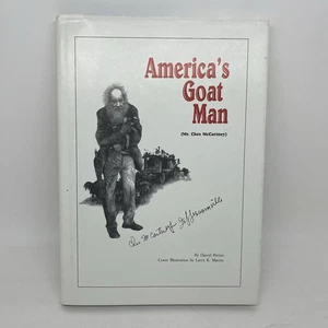 AMERICA'S GOAT MAN, DARRYL PATTON 1994 HC/DJ, SIGNED BY AUTHOR & CHES McCARTNEY - Foto 1 di 14