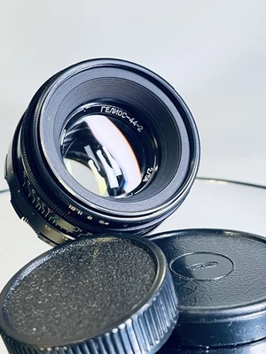 Helios-44-2 58mm f/2 (MMZ 1983) Soviet Swirly Bokeh Portrait Lens. NEW. - Imagen 1 de 4