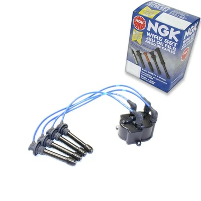 Juego de cables de bujía NGK de 1 pieza para Toyota Corolla 1988-1993 1,6 L L4 - Motor wr Foto 1 de 4