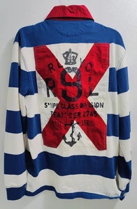 POLO RALPH LAUREN YACHT CLUB OPEN REGATTA TROPHY SHIRT SMALL RLYC SNIPE SAILING - Picture 1 of 4