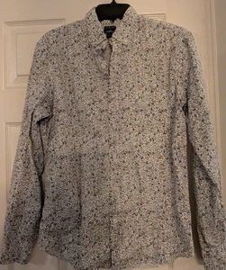 J.CREW Hemd Herren Größe M Blumenmuster Flex Washed Slim Fit Button Down - Bild 1 von 3