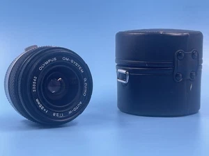 Olympus G. Zuiko Auto W F=35mm F2.8 lens W/ Case Untested #230542 - Picture 1 of 7