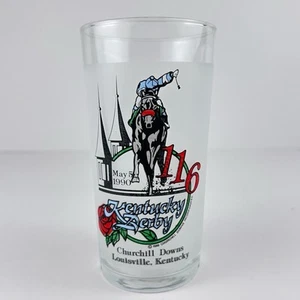 Collectible Kentucky Derby Churchill Downs Glass - May 1990 - 116 - Picture 1 of 5