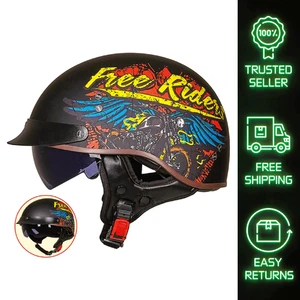 Motorrad Halbhelm Four Seasons General Schutzhelm - Bild 1 von 6