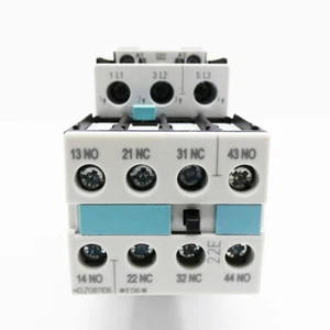 3-pole Contactor For Siemens 3RT1024-1AP04 3RT10241AP04 12A 230V AC 50 Hz - Picture 1 of 3