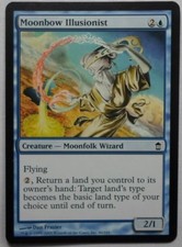 MAGIC THE GATHERING 2005 SAVIORS OF KAMIGAWA BLUE MOONBOW ILLUSIONIST ENGL. CARD