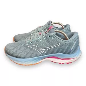 Mizuno Wave Inspire 19 Running Shoes Blue Women's Size 11 Wide D - Picture 1 of 9