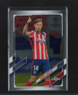 Marcos llorente 2020-21 Topps Chrome UEFA Champions League #54 Atletico Madrid - Image 1 of 2