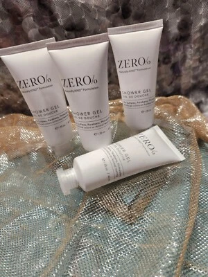 Lot of 3 + 1 BONUS (4) UNISEX Gilchrist Soames Zero% 1.35oz Shower Gel Travel Sz - Image 1 of 3