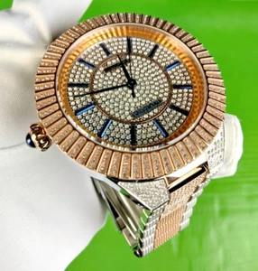 Invicta Specialty Pave Crystal Automatic Men Watch 34589 SS Rose Gold Tone Case - Picture 1 of 22