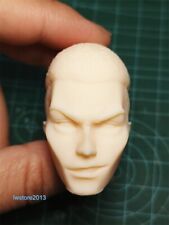 1:12 Smile Bad Man Boy Head Sculpt Carved For 6" Male Action Figure Body Toys