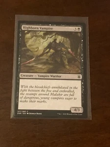 Magic the Gathering Zendikar Rising Highborn Vampire - Picture 1 of 2