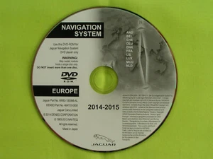 DVD NAVIGATION JAGUAR DEUTSCHLAND + EU 2015 XF X250 XK MY TYPE X150 DENSO MMM2 - Bild 1 von 1