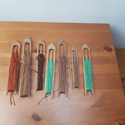 salmon net tools river tweed 1930s named - Image 1 of 4