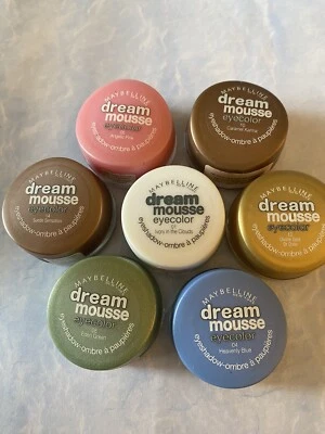 Maybelline Dream Mousse eyecolor Various Shades Brand New & Sealed - Image 1 of 4