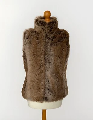 Women’s Vintage Warehouse Faux Fur Gillet / Waistcoat. Size 16 (Fits Like a 14) - Image 1 of 4