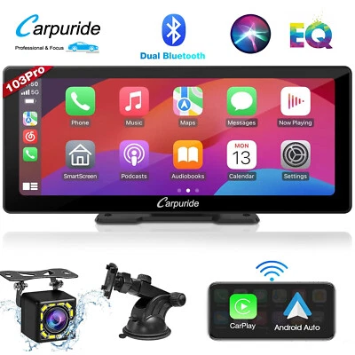Carpuride W103Pro Wireless Carplay Android Auto Portable Navigation Bildschirm - Bild 1 von 4