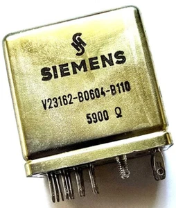 Kammrelais / Kamm-Relais von Siemens & Halske Typ V23162-B0604-B110, 5900 Ω, NOS - Bild 1 von 2