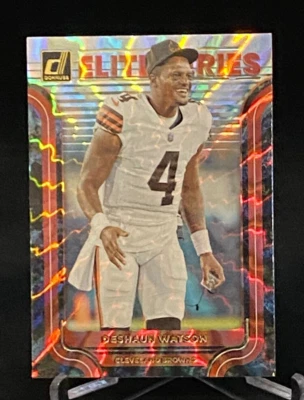 2022 Panini Donruss Elite Series #ES-23 DeShaun Watson Cleveland Browns - Image 1 of 2
