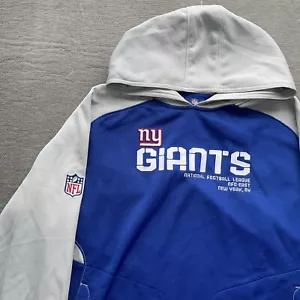 Reebok Sweatshirt Mens XL New York Giants Spell Out On Field Color Block NWOT - Picture 1 of 8